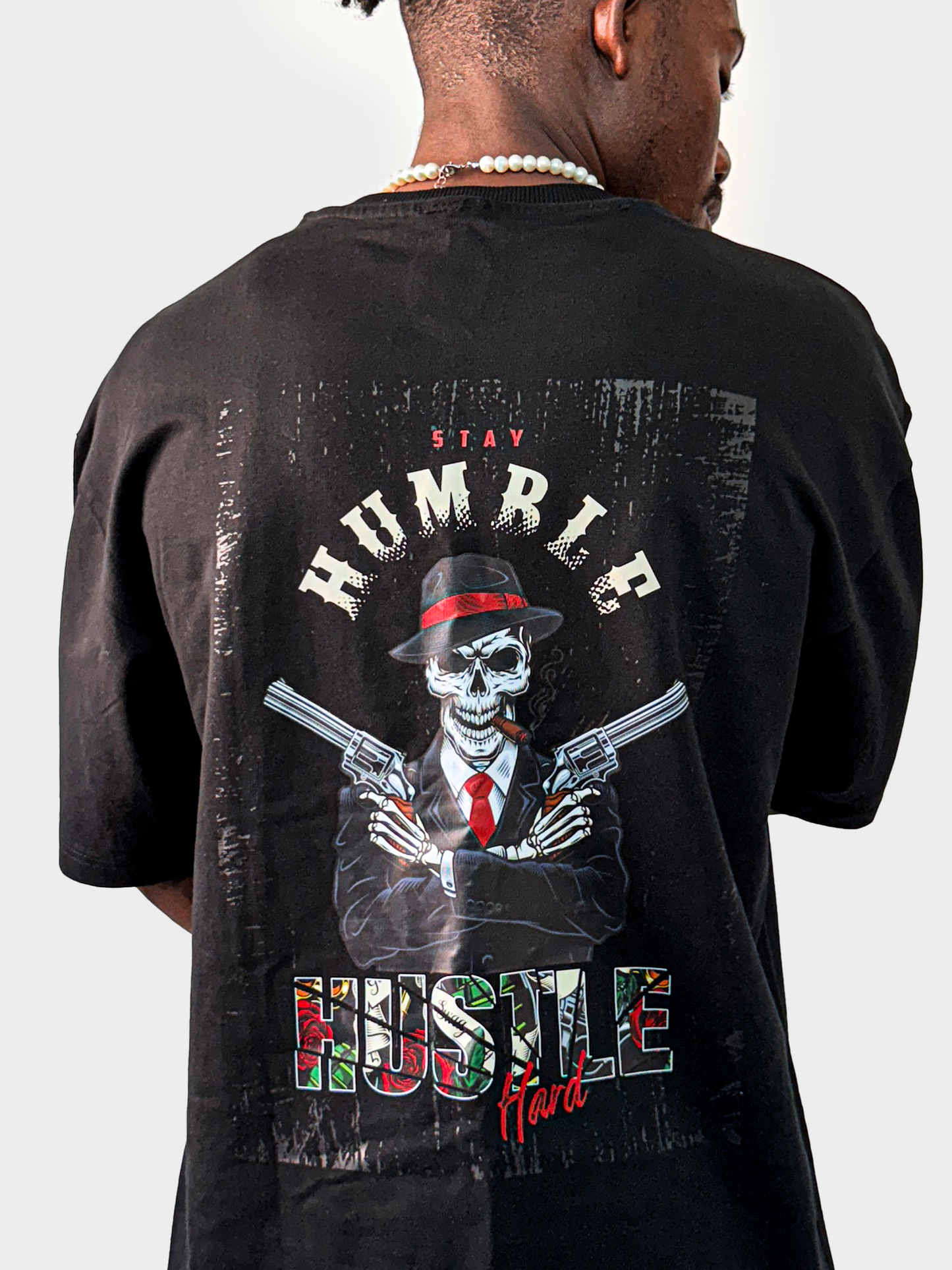 Stay Humble Hustle Hard – Oversized T-Shirt | Arcsailer