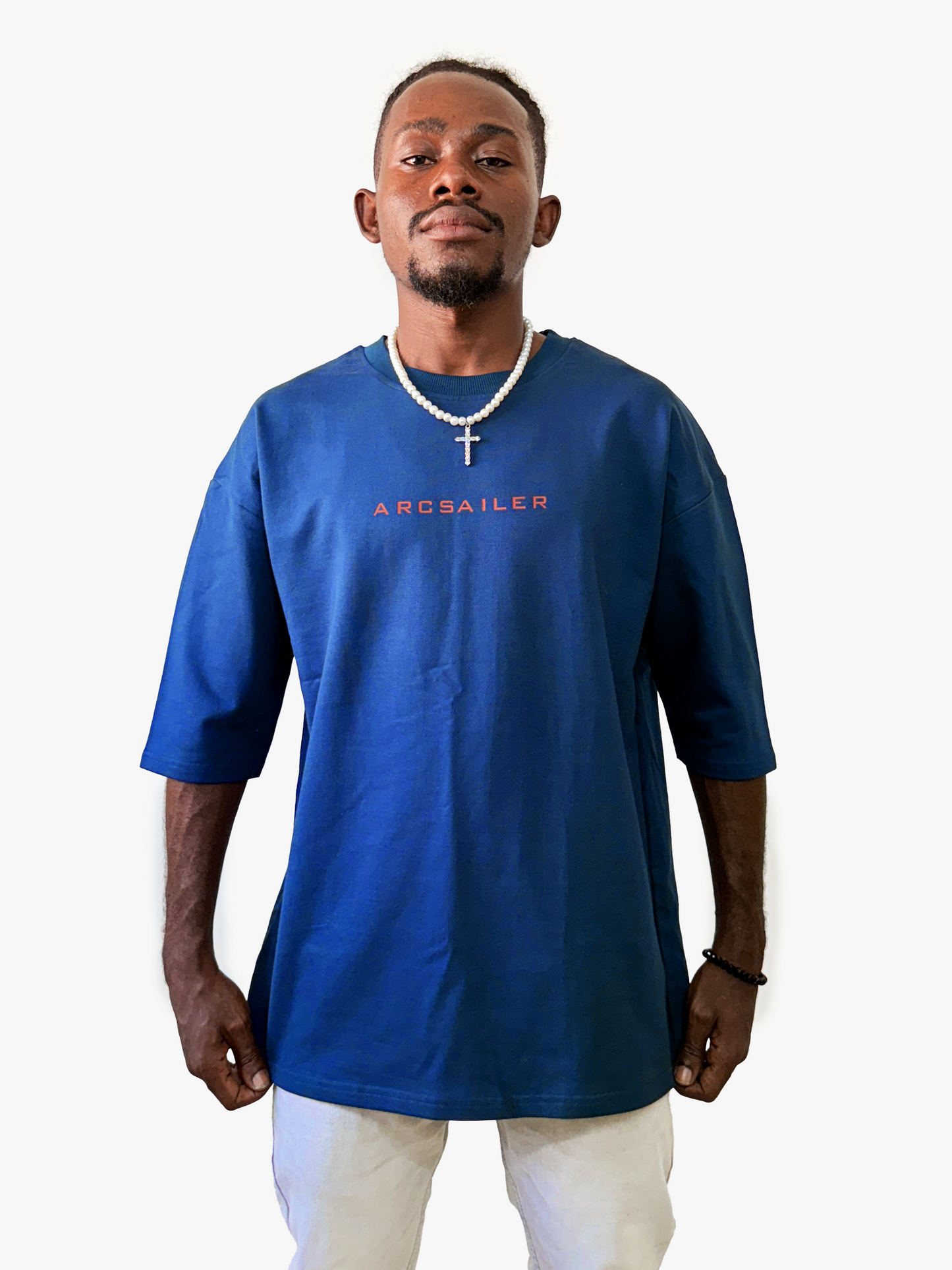 Love Print Oversized T-Shirt | Arcsailer