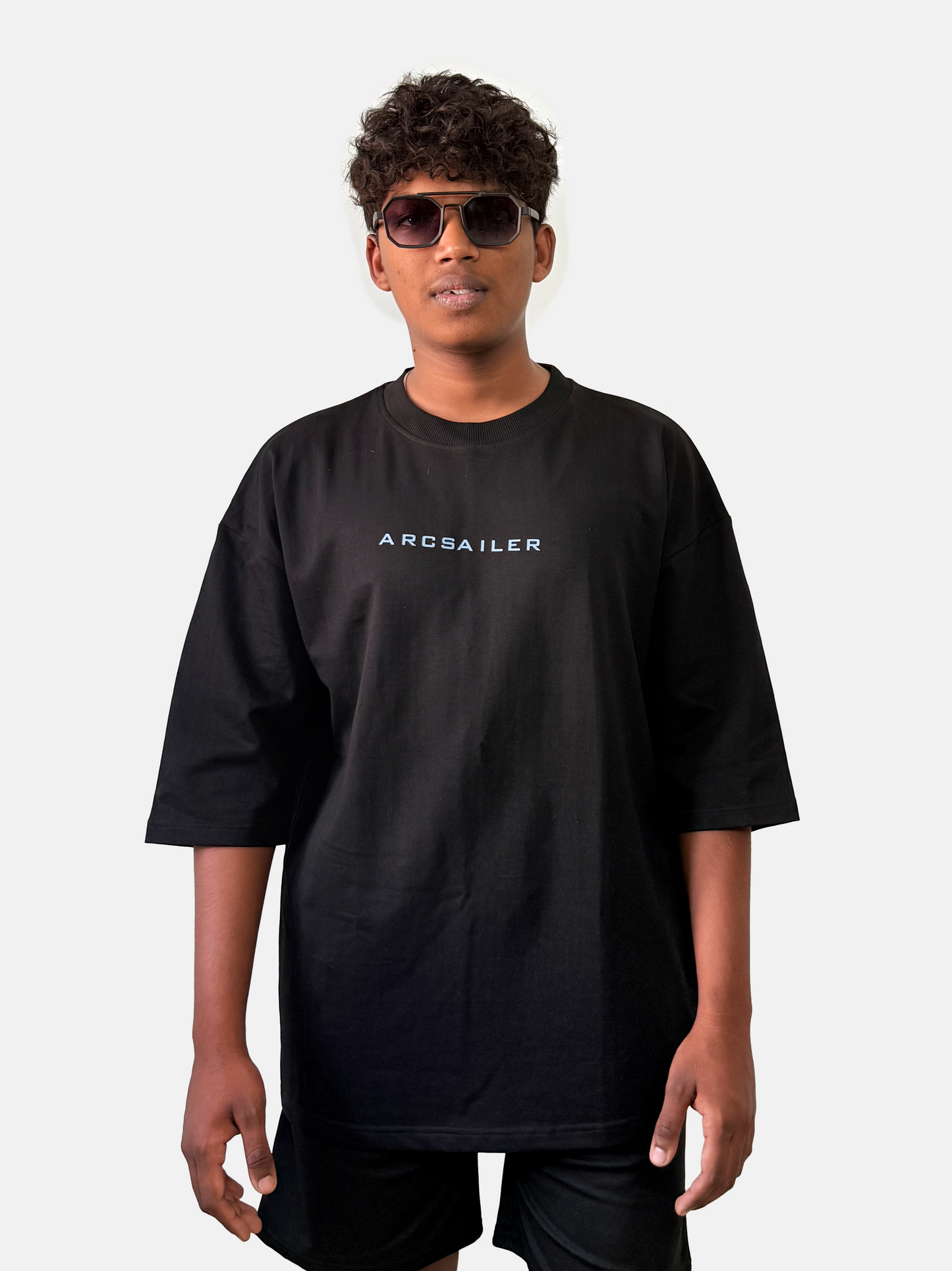 Live for Adventure Oversized T-Shirt – Black | Arcsailer