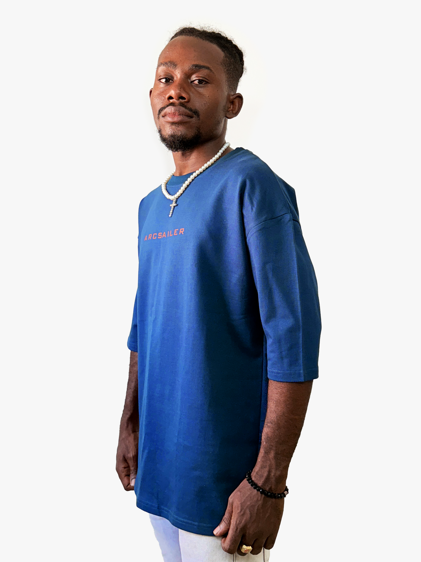 Love Print Oversized T-Shirt | Arcsailer