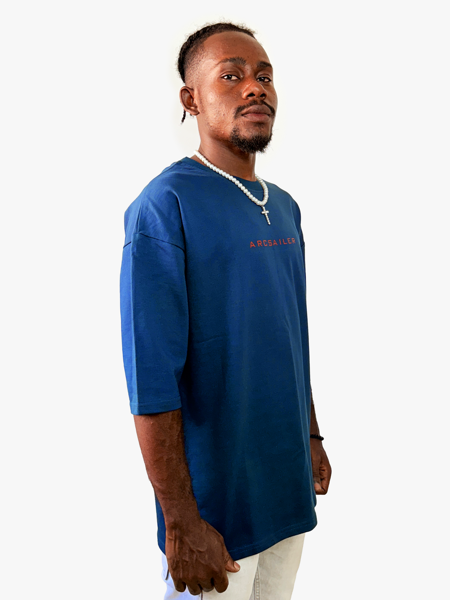 Love Print Oversized T-Shirt | Arcsailer