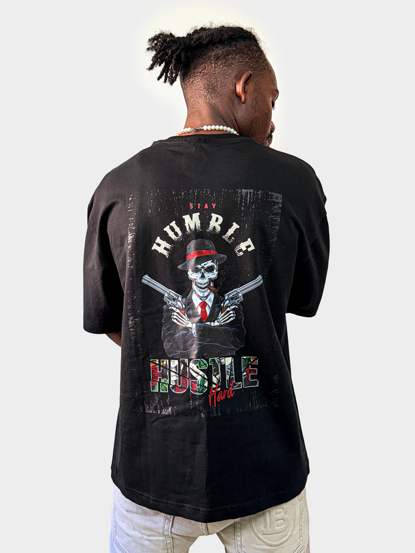 Stay Humble Hustle Hard – Oversized T-Shirt | Arcsailer