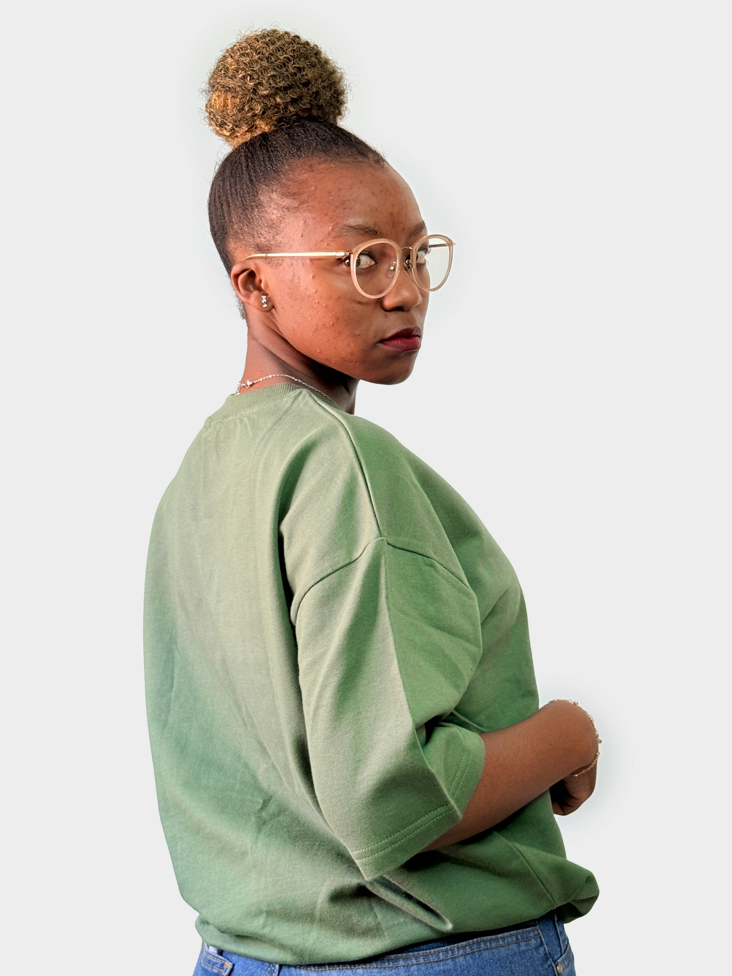 LIFE Floral Print Oversized T-Shirt | Arcsailer