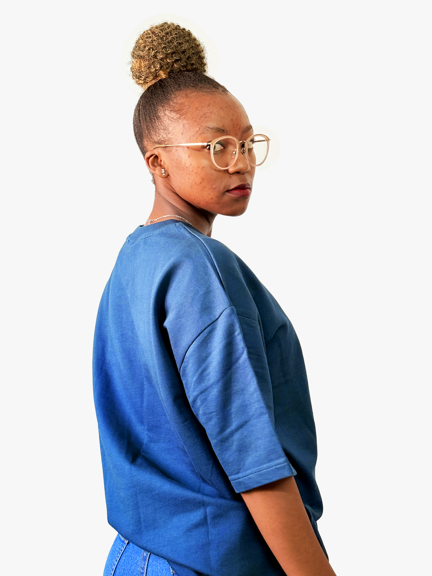 Feather & Bloom Graphic Oversized T-Shirt | Arcsailer