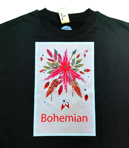 Bohemian Minimalist Oversized T-Shirt | Arcsailer