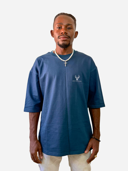Arcsailer Midnight Blue Minimalist Tee | Arcsailer