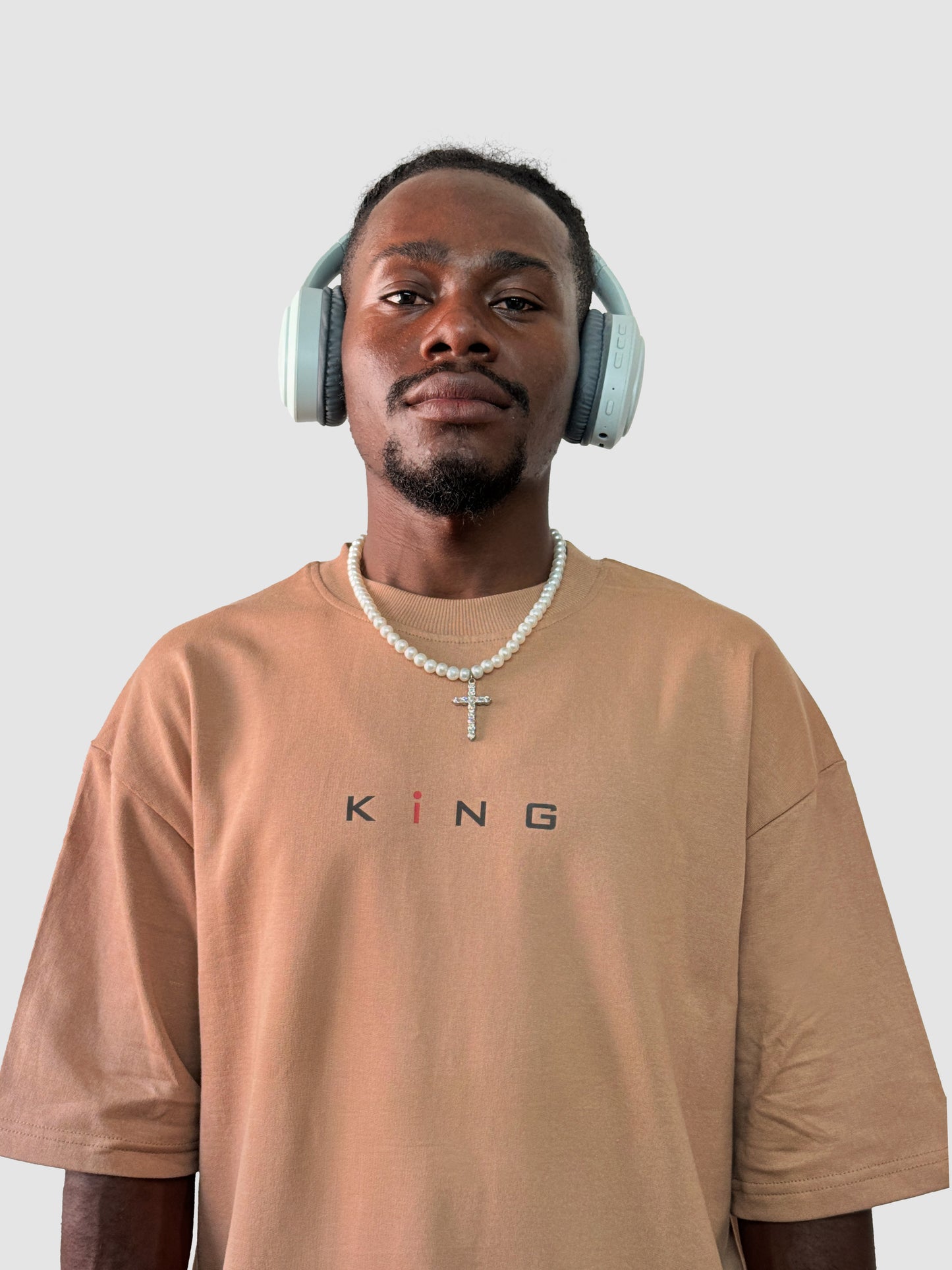 King Card Oversized Men’s T-Shirt