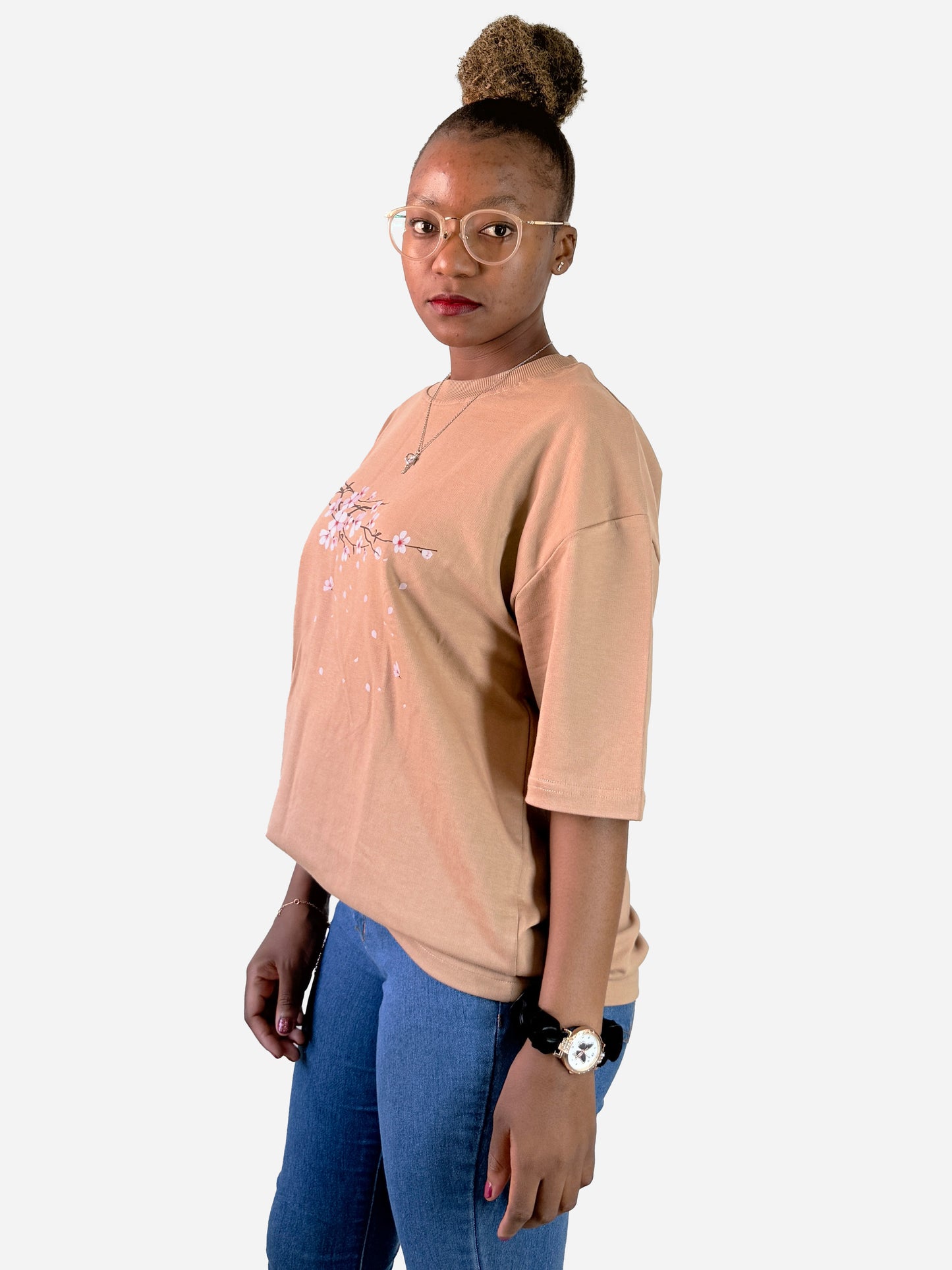 Sakura Petal – Women’s Oversized T-Shirt | Arcsailer