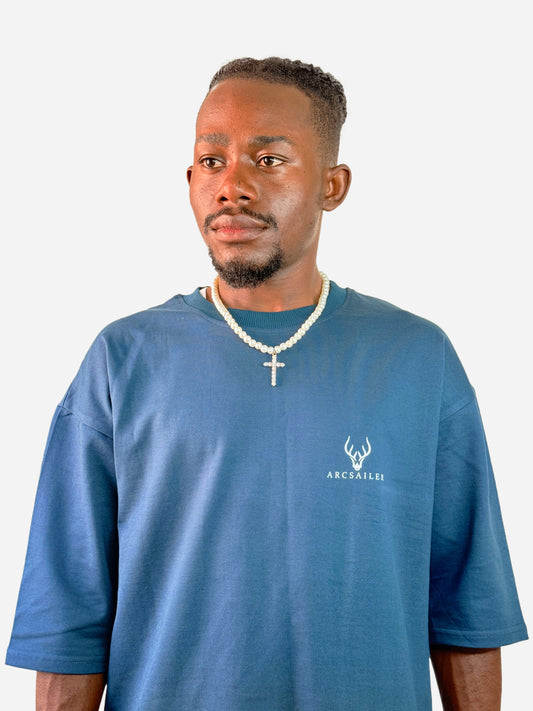 Arcsailer Midnight Blue Minimalist Tee | Arcsailer