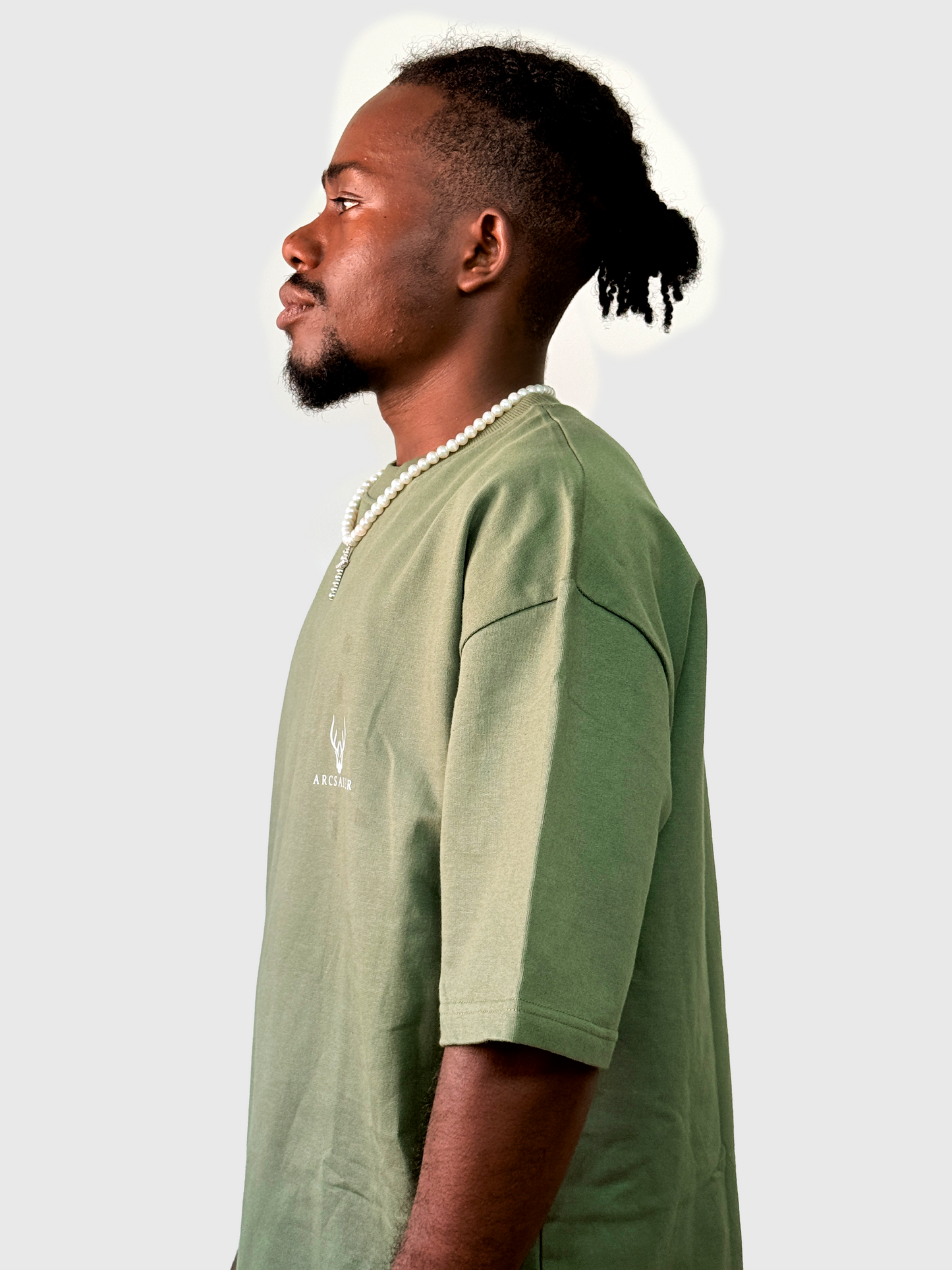 Arcsailer Crest Tee – Sage Green | Arcsailer