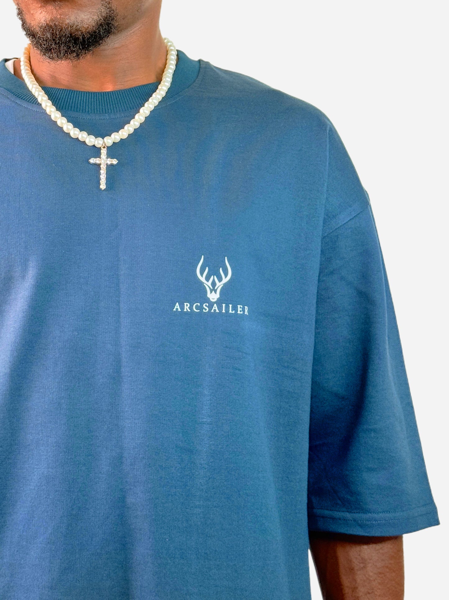 Arcsailer Midnight Blue Minimalist Tee | Arcsailer