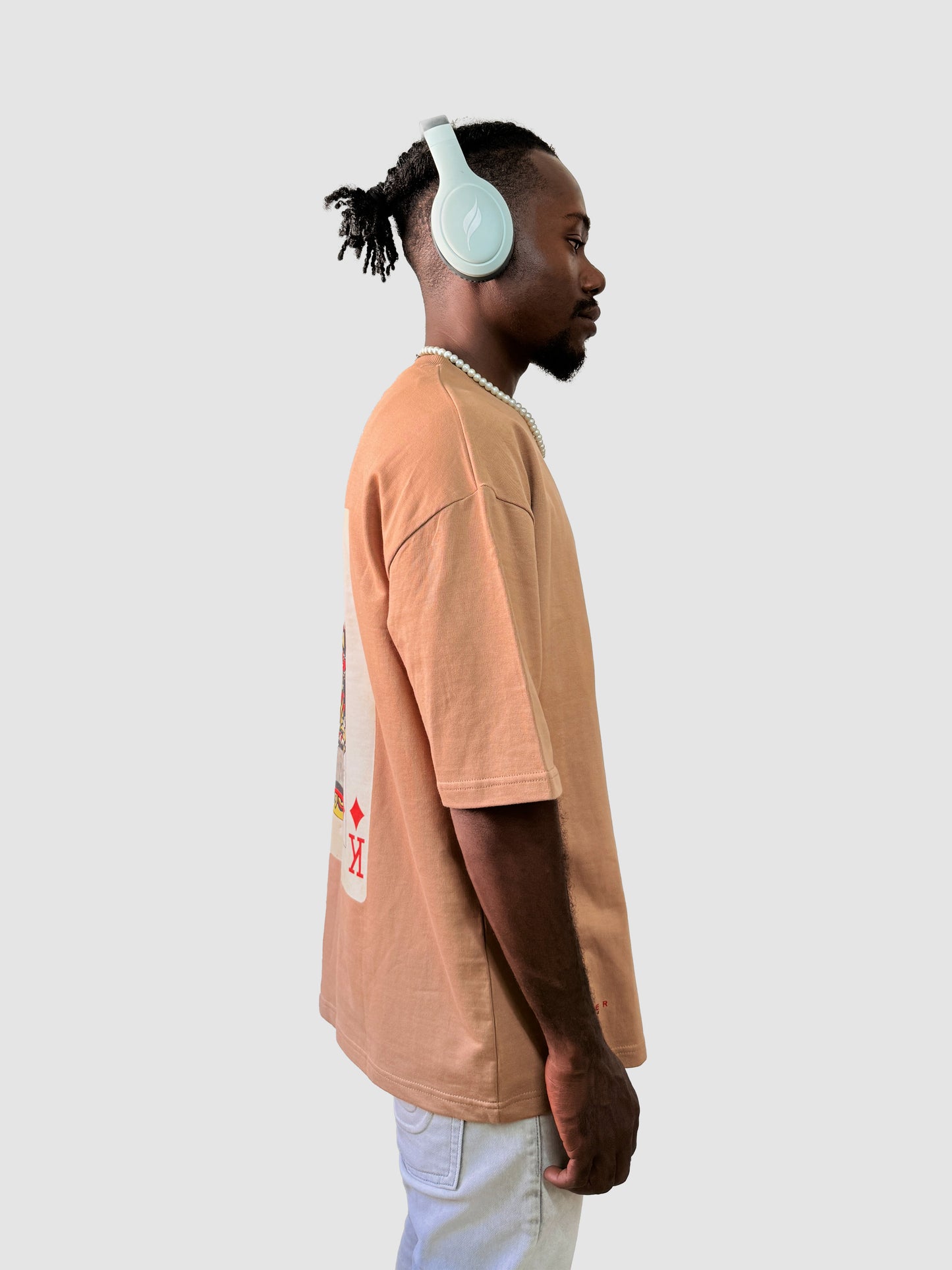 King Card Oversized Men’s T-Shirt